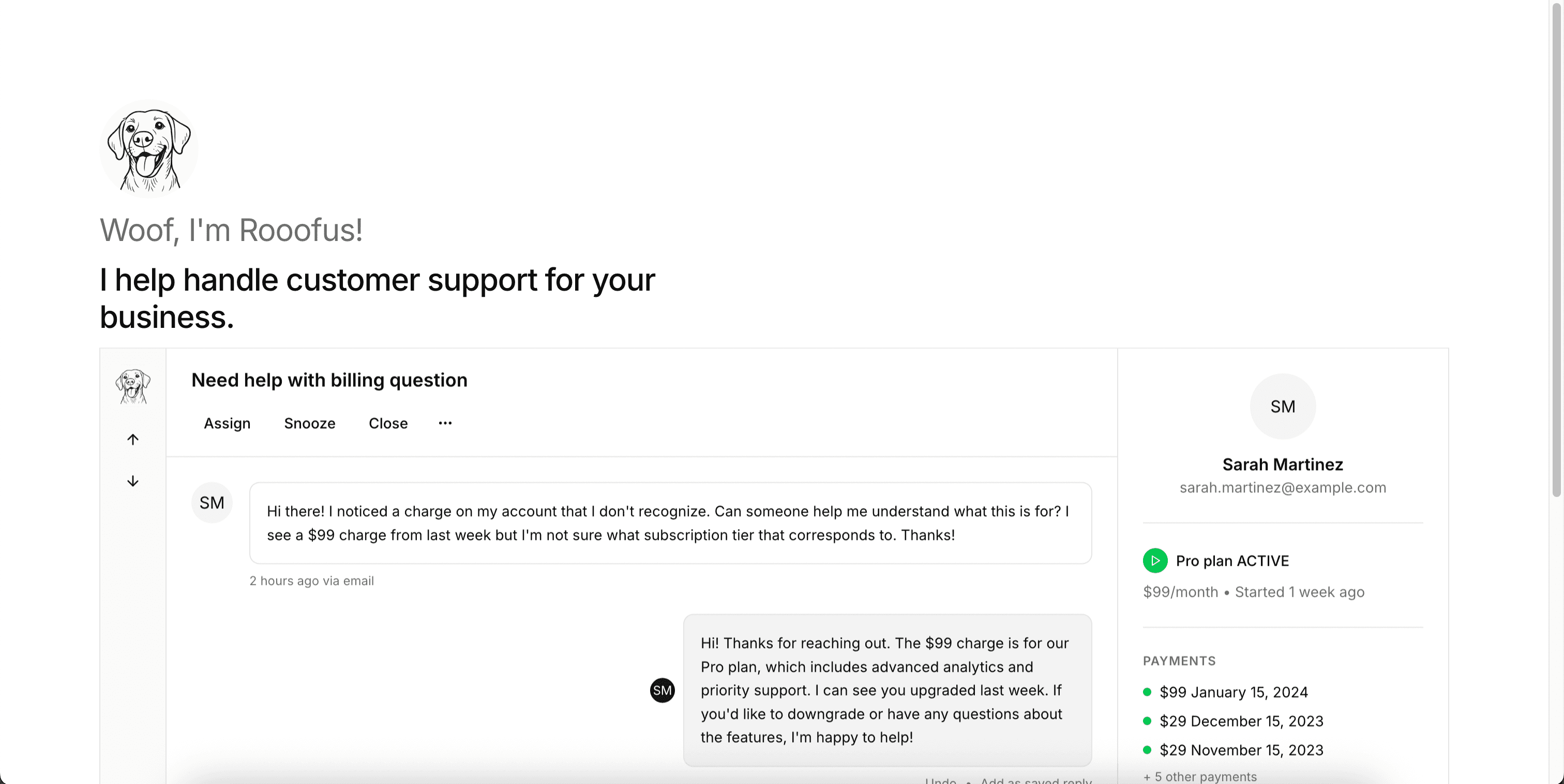 Rooofus - Keyboard-first ticketing system